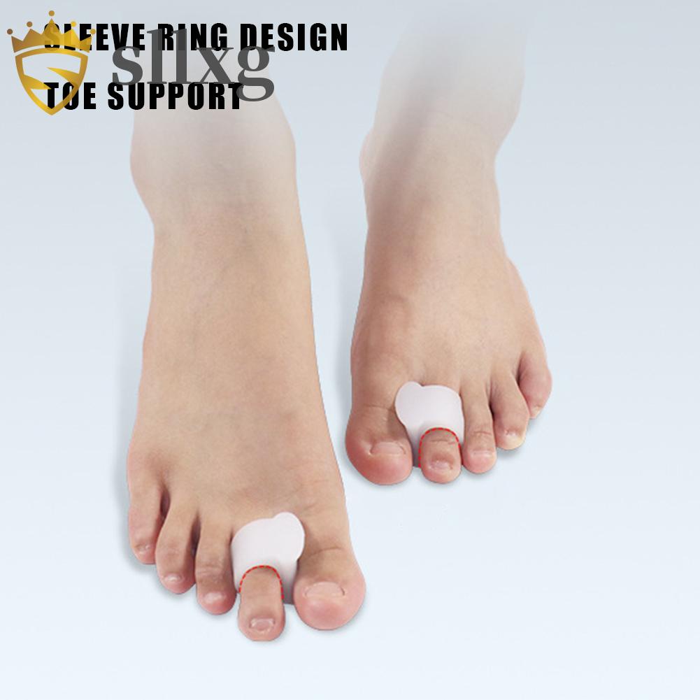 Set 4 Cặp Đệm Silicone Mềm Chỉnh Hình Ngón Chân Cái