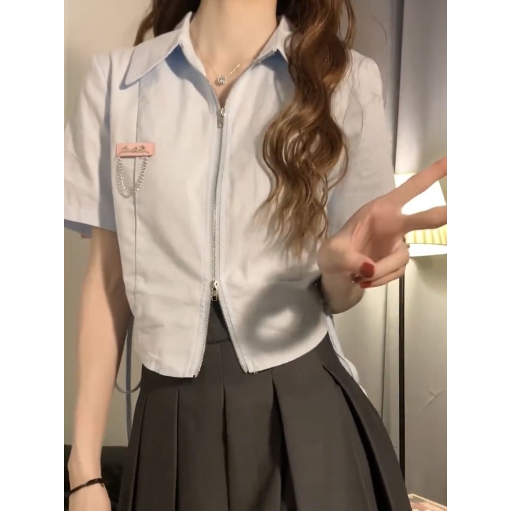 Áo Thun Nữ Ngắn Tay Phong Cách Hàn Quốc