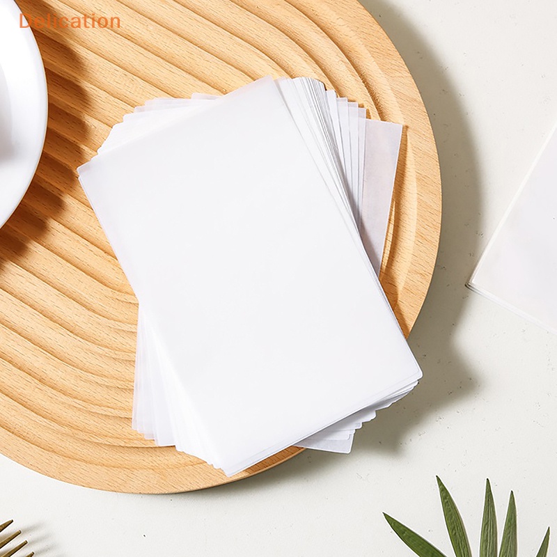 100 Tờ giấy gói bánh/nướng ELEBUY chống thấm dầu dùng trang trí