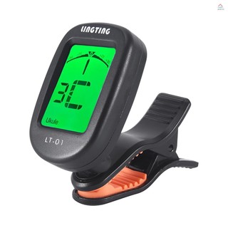 Dụng Cụ Điều Chỉnh Âm Thanh LT-01 Mini Xoay 360 Độ° Màn Hình LCD Xoay Với 2 Đèn Nền Cho Guitar Bass Ukulele C / D Violin