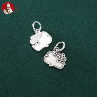 Mặt dây chuyền bạc s925 hình thỏ xinh xắn