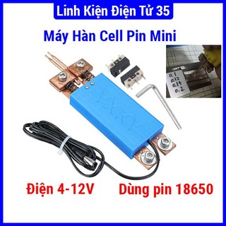  Máy hàn Cell pin mini tích hợp bút hàn điểm 4-12V 