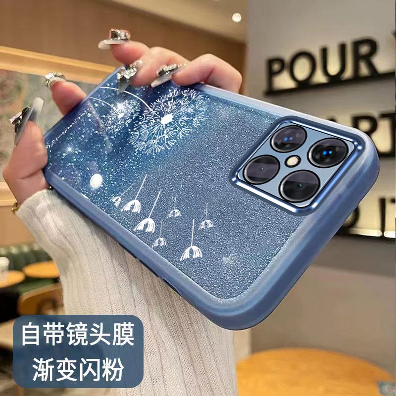 Ốp Điện Thoại TPU Mềm Hình Hoa Bồ Công Anh Cho Honor X6 Honor X6S Honor X8 5G Honor X7 Honor X8 4G Honor X9 Honor X7A Honor X8A X5