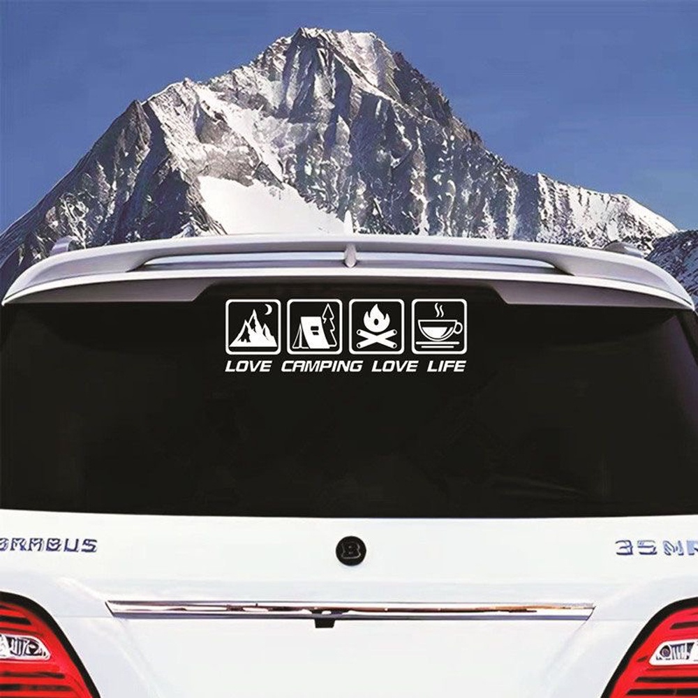 Miếng Dán Phản Quang Chữ Bonfire Trang Trí Xe Hơi