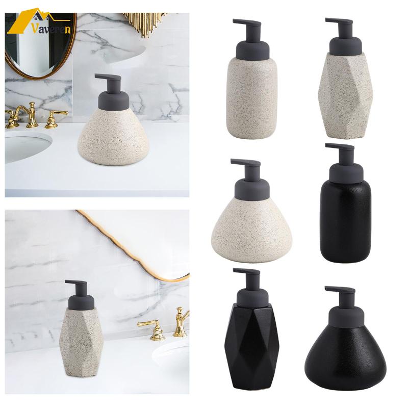 1 Bình Gốm Đựng Xà Phòng Rửa Tay / Dầu Gội Dùng Trong Nhà Bếp / Khách Sạn