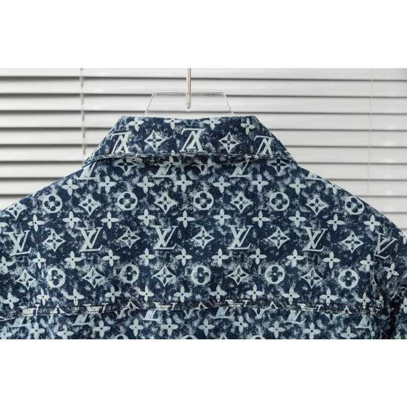 ❤️❤️ ❤️❤️ Áo Khoác Jean Nam Tay Dài Thêu Hoa Thời Trang