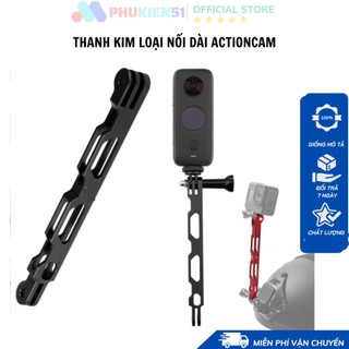 Thanh nối dài hợp kim dành cho Gopro Hero, Insta360 đủ kích thước 85 165 200 250mm