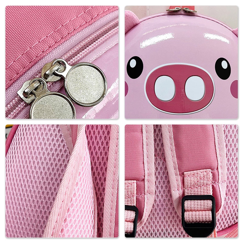 Mr.puffer Ba Lô mini Trọng Lượng Nhẹ Họa Tiết Động Vật Hoạt Hình Cho Bé Trai Bé Gái Mẫu Giáo