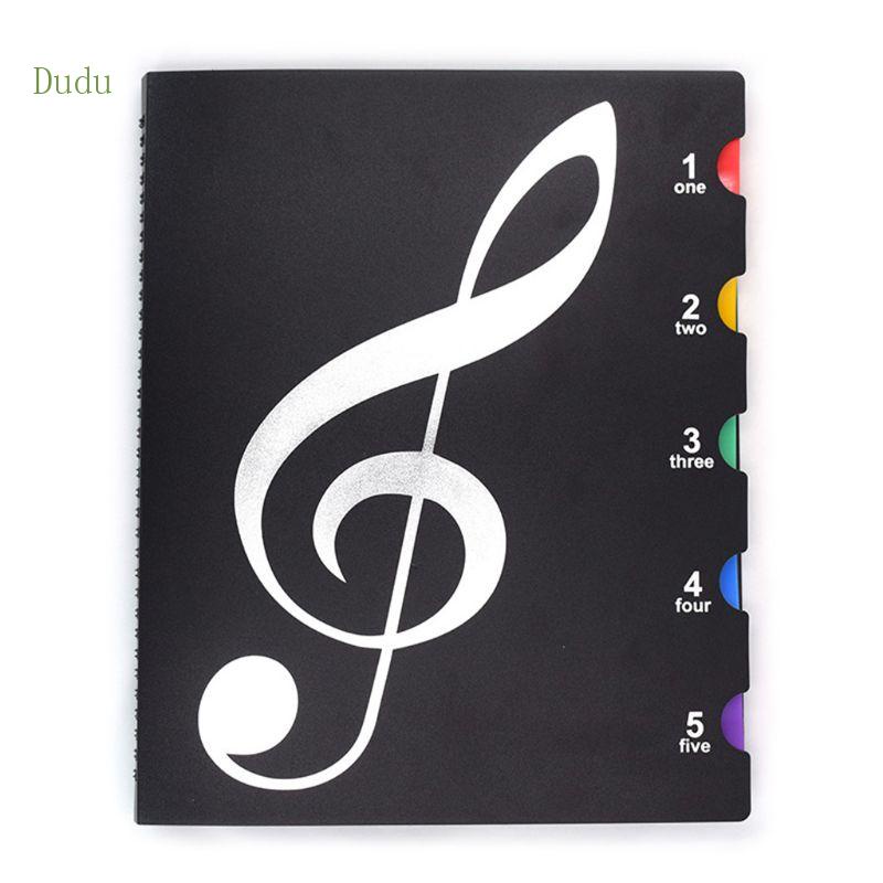 for Creative A4 Music Book Folders Piano Multi Function Score Practical File Hol
