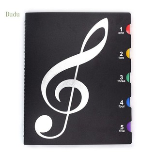 For Creative A4 Music Book Folders Piano Multi Function Score Practical File Hol