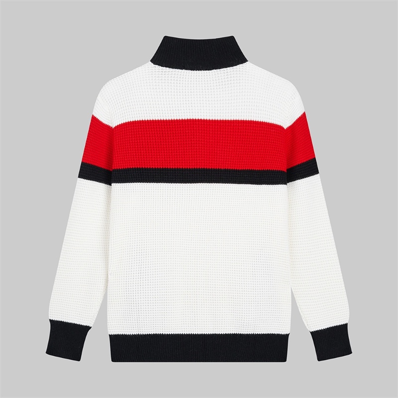 Áo Khoác Cardigan Tay Dài Có Khóa Kéo Thêu Chữ Đôi g Đôi Thời Trang Cổ Điển Cho Cặp Đôi