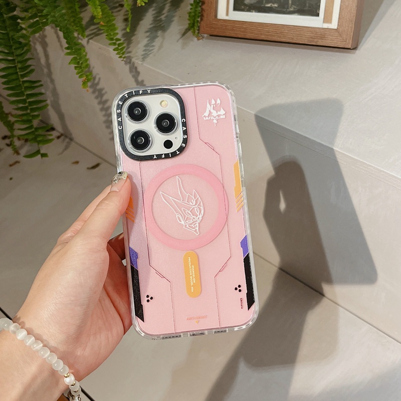 Original casetify eva evangelion test type-01 vỏ nhựa pc cho iphone 11 12 13 14 pro max vỏ