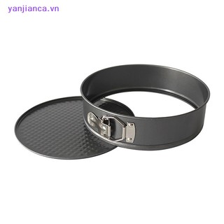 Yanca round springform pan non cheesecake mold with removable bottom baking mold bakeware spring form cake tin vn