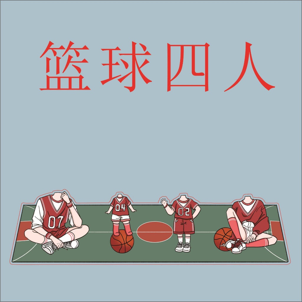 Mô hình standee lắc đầu chibi ghép mặt theo yêu cầu đáng yêu chạy pin làm quà tặng, trang trí bàn học, ô tô