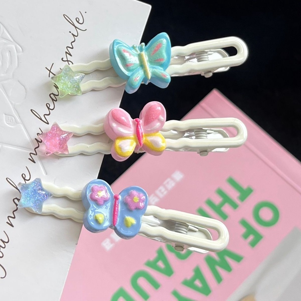 Kẹp Tóc Hình Ngôi Sao Năm Cánh Dễ Thương Cho Nữ