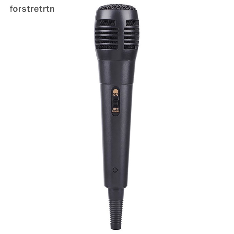 Forstretrtn micrô động có dây chuyên nghiệp micrô hát cho karaoke ghi âm ống giọng hát 6,35mm / 3,5mm en