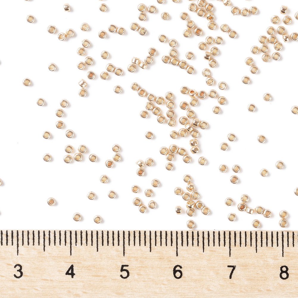 1bottle toho hạt giống tròn hạt giống nhật bản permafinish peach gold metallic / opaque ab cherry / opal lustre cherry 15/0 1.5mm lỗ: 0.7mm khoảng 3000 chiếc / chai 10g / chai