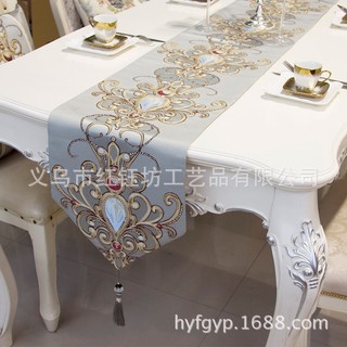 Modern Simple European American Tea Table Runner Luxury Dining Table Fabric Decorative Cloth Tablecloth Tablecloth Bed Runner Bed Runner PAPZ