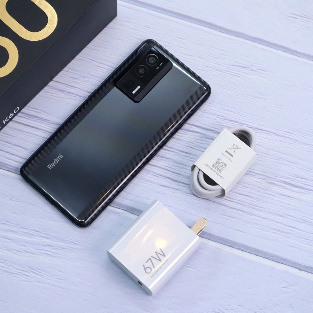 Điện Thoại Xiaomi Redmi K60  - Snapdragon 8+ Gen 1, Màn OLED 6.67 Inches