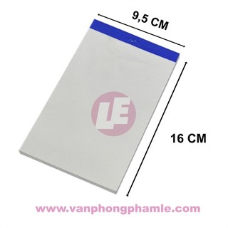 Sổ order 1 liên 9,5 cm x 16 cm