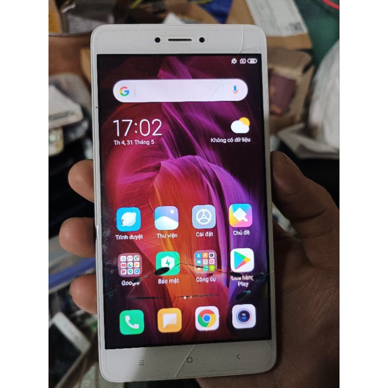 Cụm xác Xiaomi Mi Note 4X sống full chức năng hư màn hình