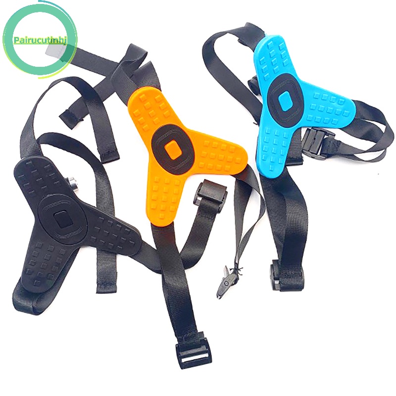 Pairhj mũ bảo hiểm xe máy giá đỡ dây đeo cằm có kẹp điện thoại tương thích cho gopro hero 5/6/7 action sport camera full face holder vn