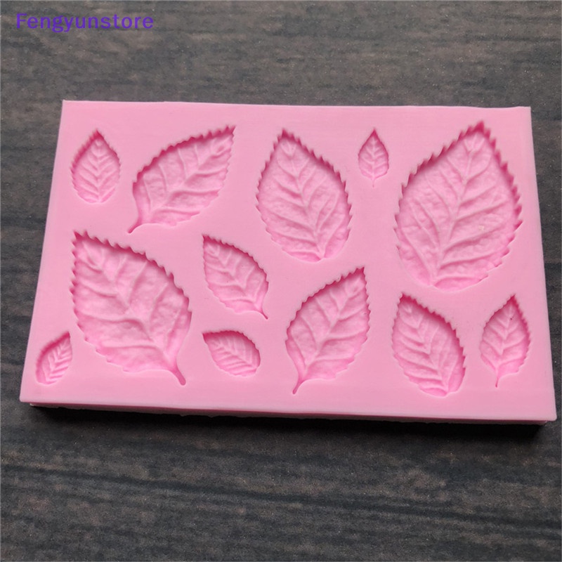 Khuôn hình lá phong silicone lá bánh trang trí bánh quy kẹo mềm khuôn làm bánh vn