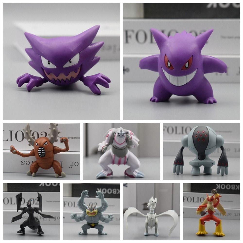 Giovanni gengar Đồ Chơi Mô Hình Nhân Vật Phim Pokemon Bằng pvc 6-10cm