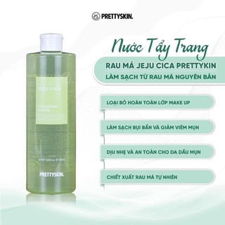  Tẩy trang rau má Prettyskin 500ml 