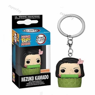 Móc Khóa funko pop!! Đồ Chơi Mô Hình Nhân Vật kamado nezuko Trong demon slayer
