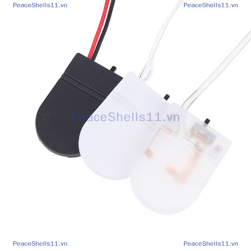 Peaceshells 1 chiếc nút cr2032 giá đỡ ổ cắm di động đồng xu nắp đậy công tắc bật-tắt.