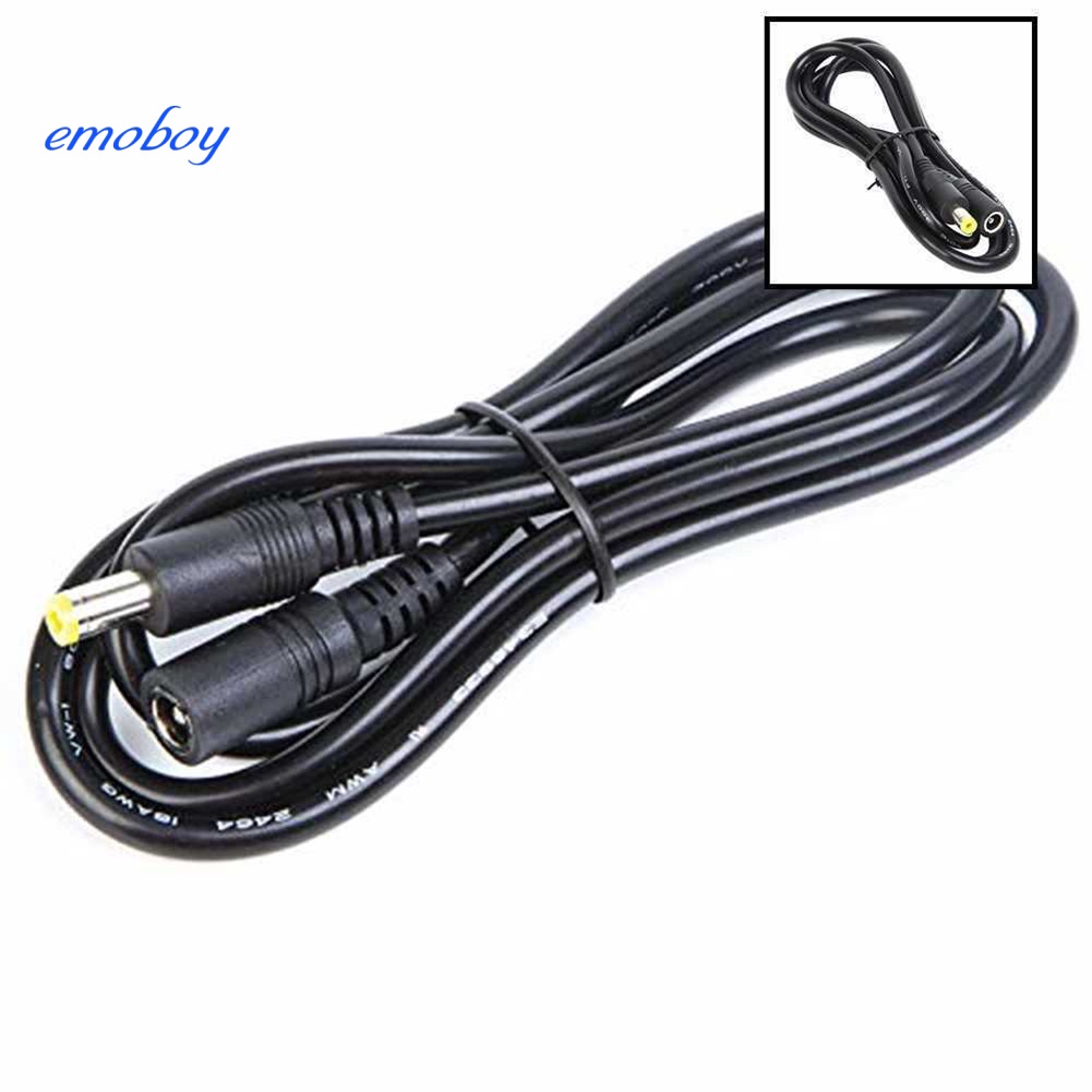 Emoboy doonjiey 2.1x5.5mm nam sang nữ dây nối dài cáp nguồn dc 12v cho camera quan sát