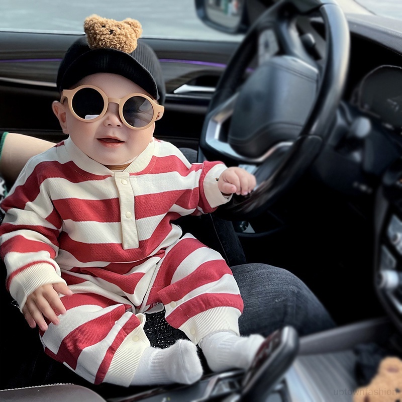 Bò áo liền quần thời trang nhưng không quá dễ thương tai to bunny cranberry bear warmer