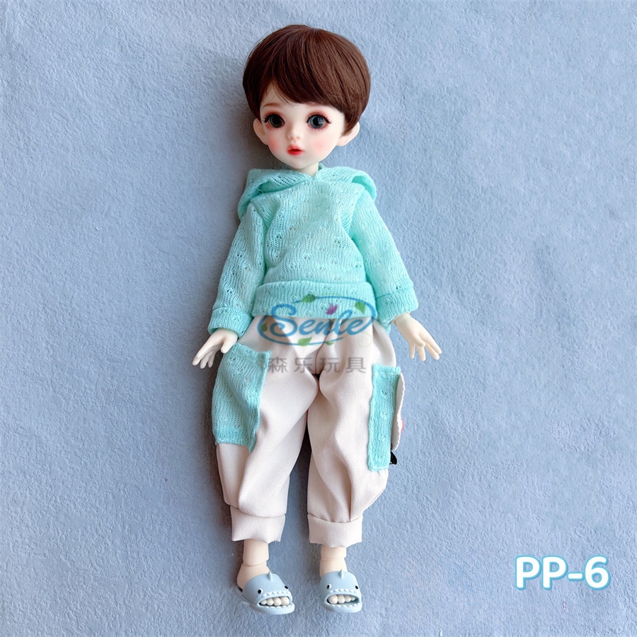 Bjd 30 cm quần áo búp bê bé trai mới búp bê đẹp trai bộ giản dị unisex quà tặng nam và nữ
