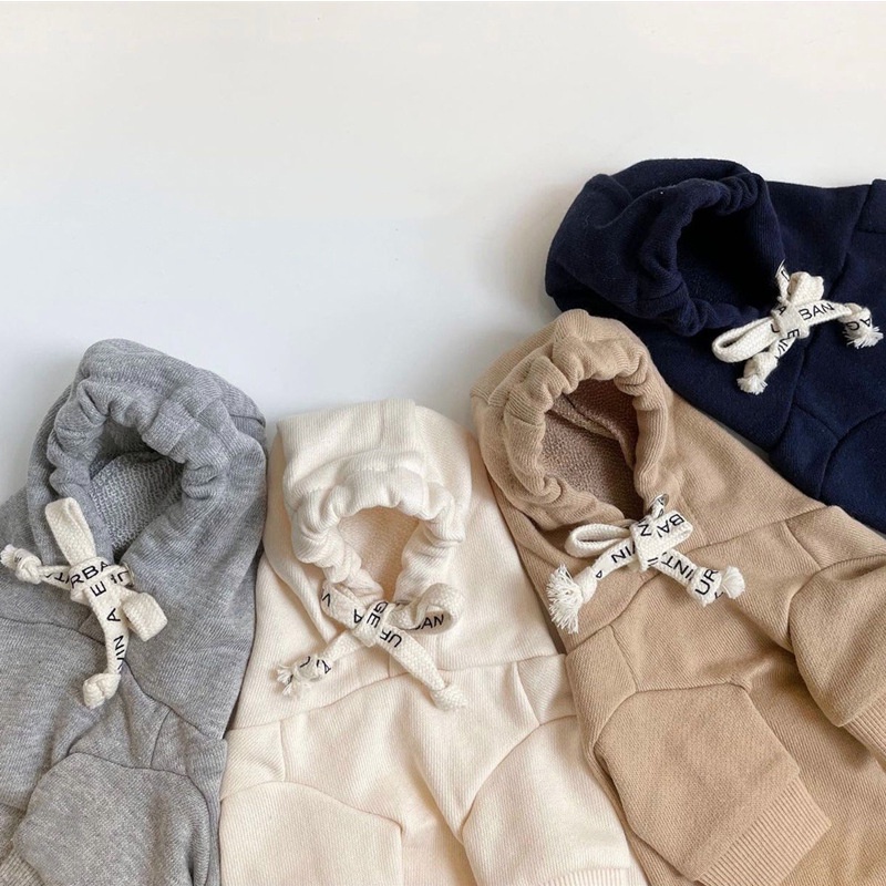 Dễ Thương Áo hoodie Màu Trơn Giữ Ấm Cho Thú Cưng