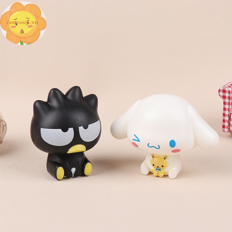 Vastji kawaii anime hình cinnamoroll pachacco kuromi doll hello kitty action figures diy cake trang trí đồ chơi quà tặng cho trẻ em vn