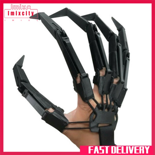 Imixcity halloween ngón tay khớp nối 3d phần mở rộng ngón tay cosplay đạo cụ trang trí tiệc