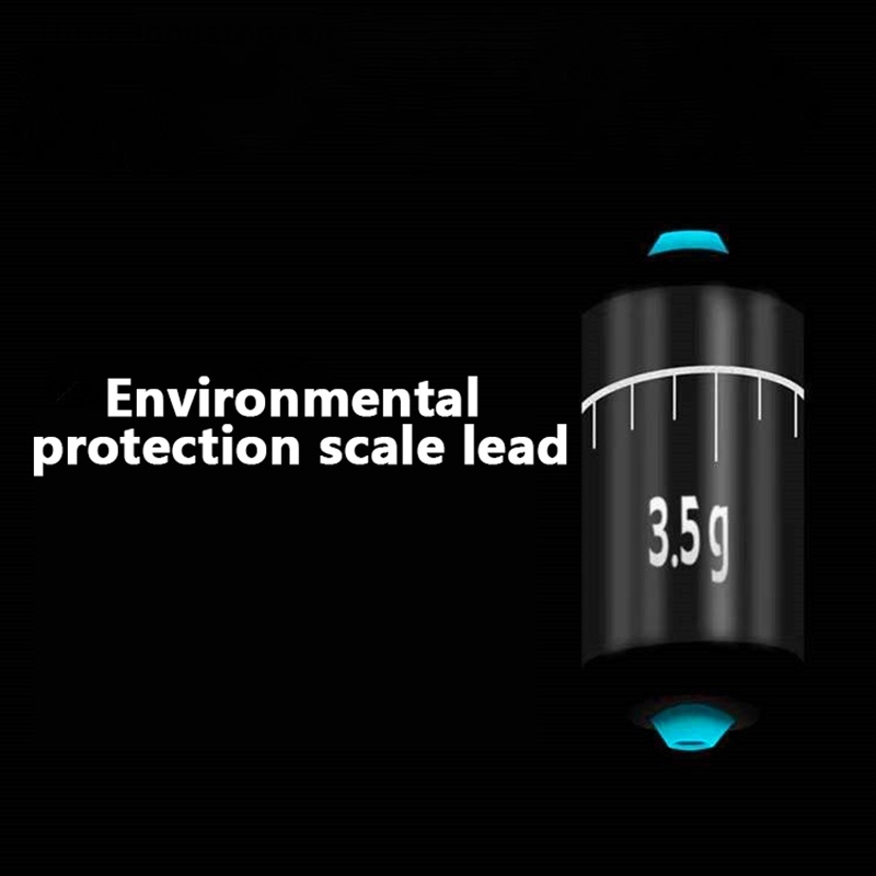 Tgs fishing drop shot scale 2.5g / 3.0g / 3.5g / 4.0g fishing casg sinker dual-core quick sinking smooth with scale fishing jr