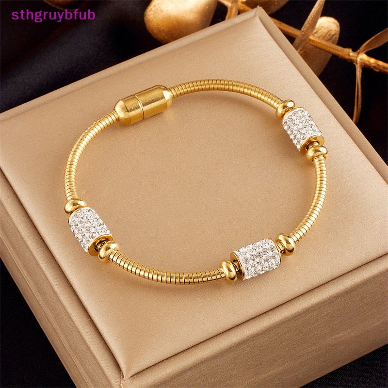 Sthb titan thép bướm mặt dây chuyền vòng tay cho phụ nữ cô gái thời trang màu vàng không phai màu chuỗi đeo tay trang sức quà tặng vn