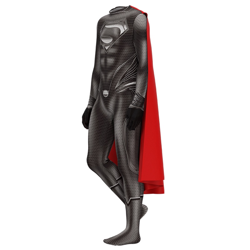 Halloween steel body cos suit trẻ em người lớn siêu nhân anh hùng bodysuit clark kent bodysuit performance suit