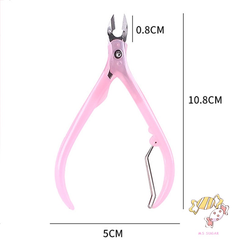 YADORNOS Kềm cắt móng tay màu kềm cắt kéo bằng thép không gỉ