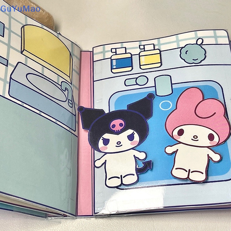 Đồ Chơi Sách Thủ Công Kuromi Doudouben Melody Dễ Thương Cho Bé Gái