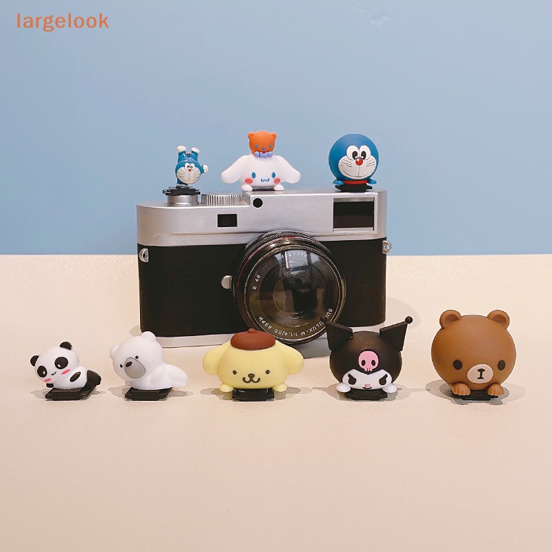 Búp bê hoạt hình nắp bảo vệ giày nóng máy ảnh slr nắp giày nóng chống bụi chụp ảnh hoạt hình dễ thương