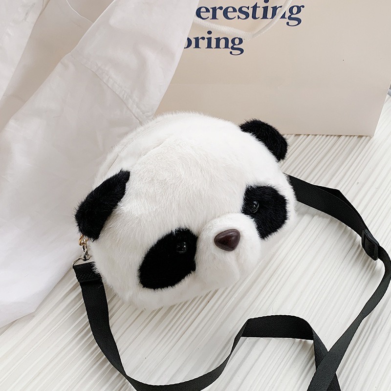 Panda messenger bag túi đeo vai sang trọng túi búp bê panda hoạt hình nhật bản