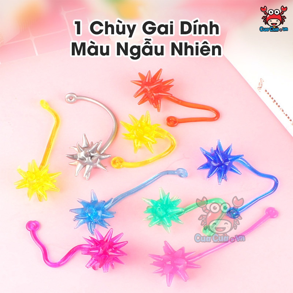 Combo 40 Món Đồ Chơi Giải Trí Gồm: Gà bắn dính tường, Siêu Nhân Người Nhện Leo Dính Tường, Bàn Tay Dính, Chùy Gai Dính