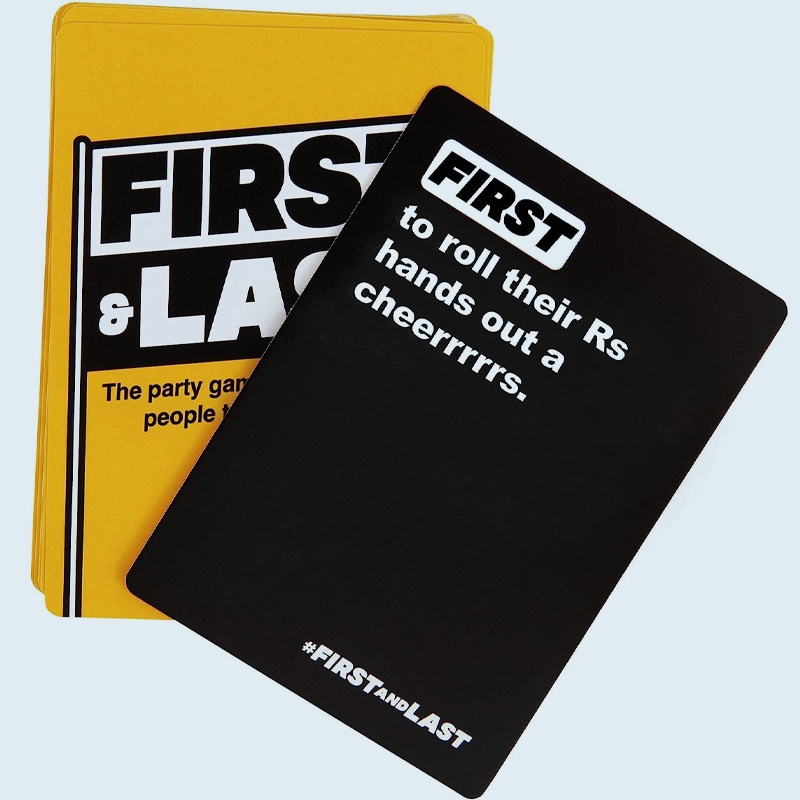 First and Last - The Party Drinking Classic Card Game