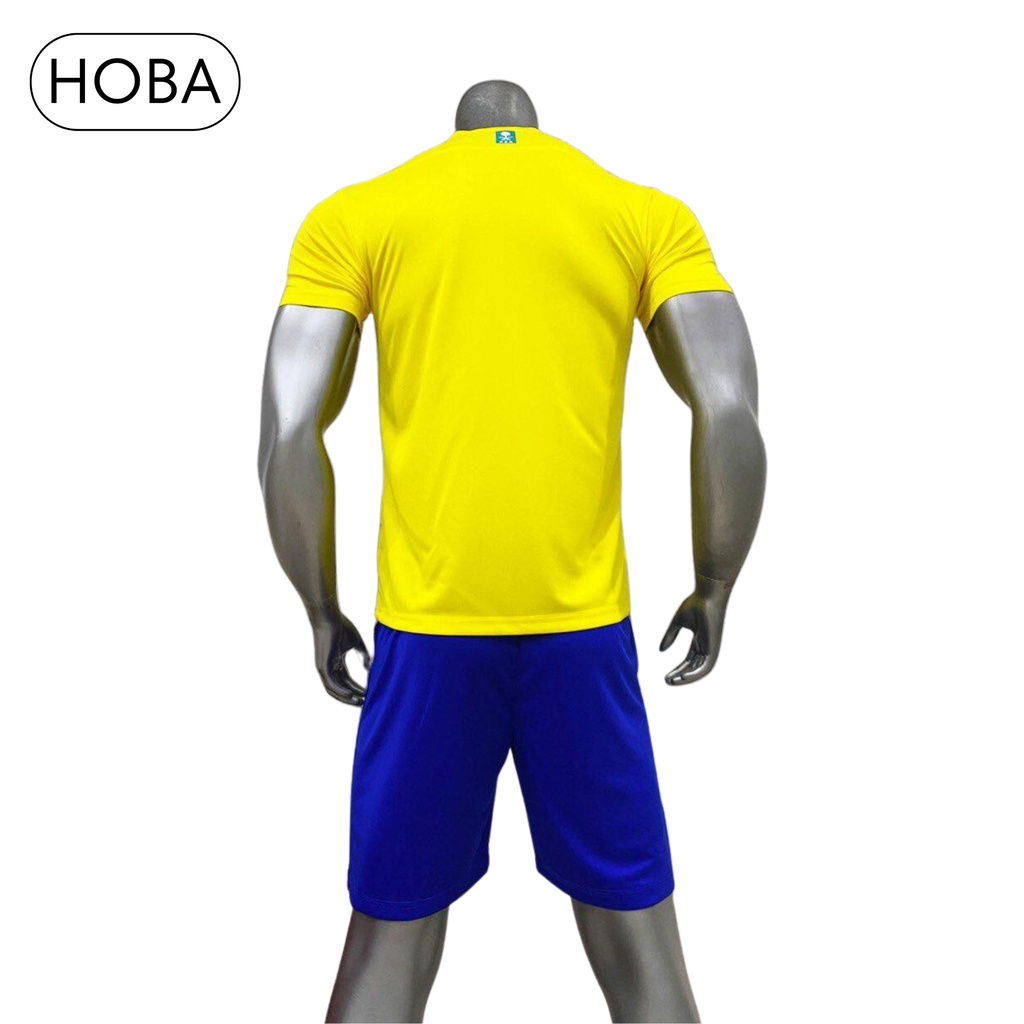 Bộ quần áo bóng đá đồ đá banh CLB Al Nassr Ronaldo vàng
