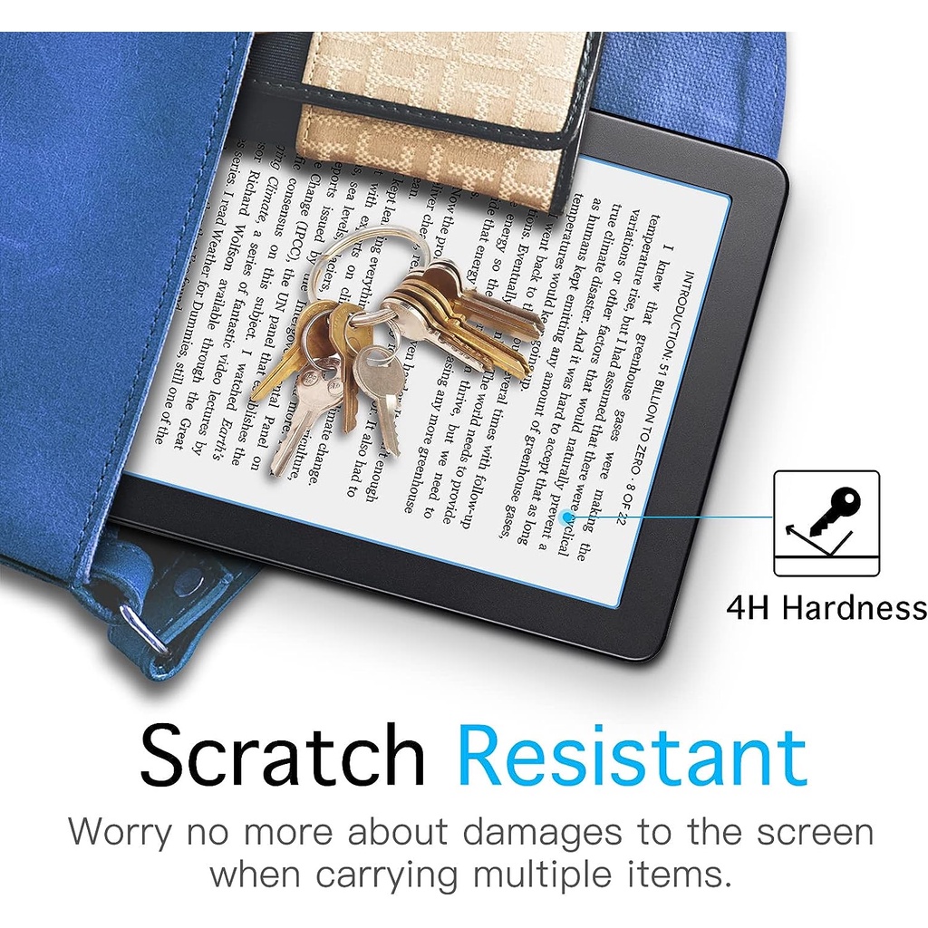 Moko 2-pack anti-glare premium pet protection film full-coverage matte screen protector cho kobo clara 2e 6 "2022