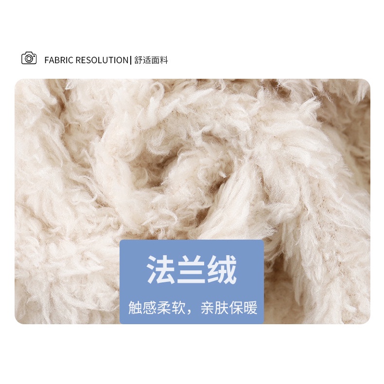 Bộ Đồ Ngủ Tay Dài Dày Dặn Có Túi Dành Cho Trẻ Em 80-160cm