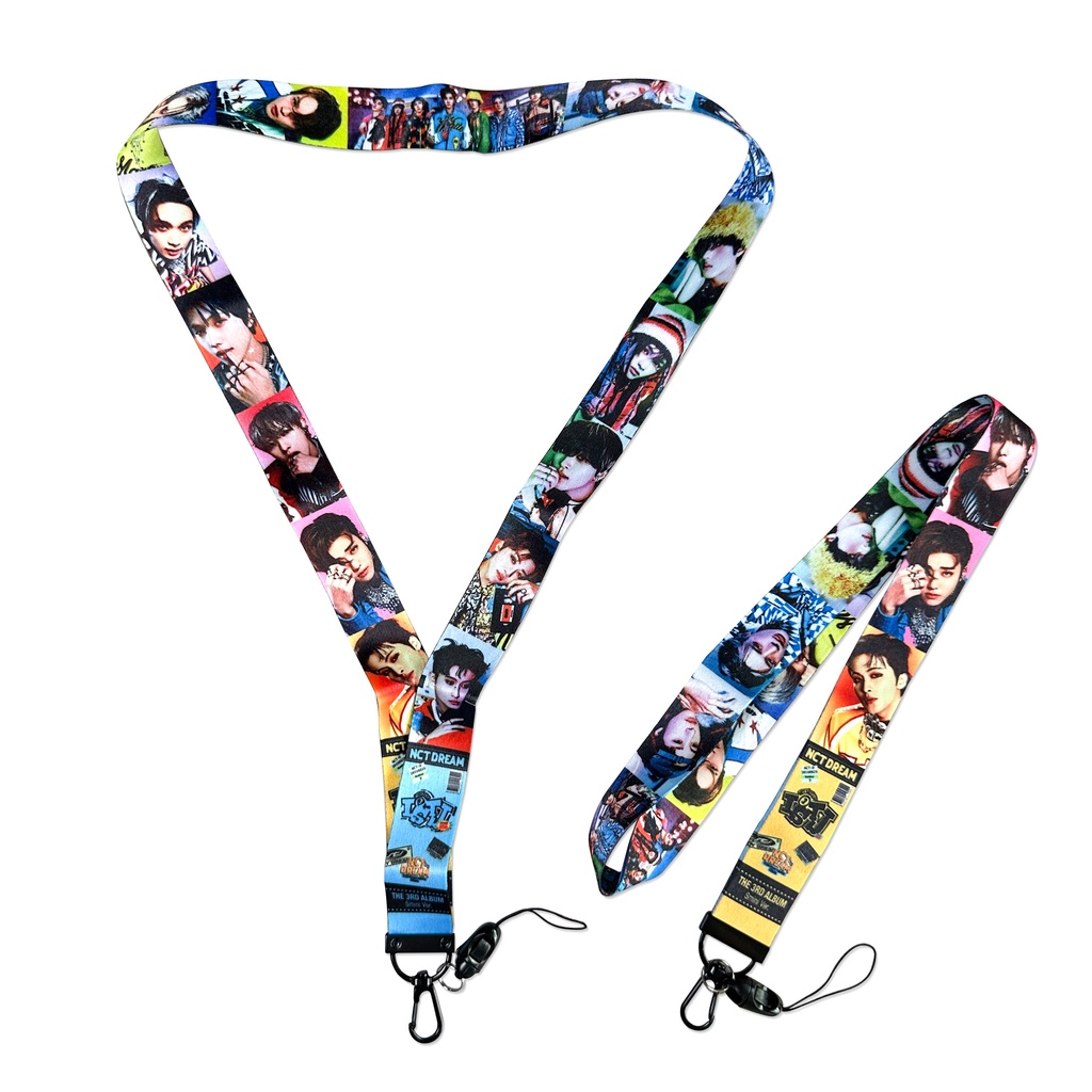 Kpop gidle lanyard nct-dream album mới jungkook dòng dây buộc điện thoại di động